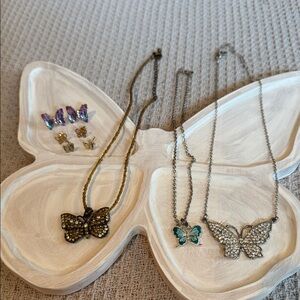 Butterfly jewelry bundle